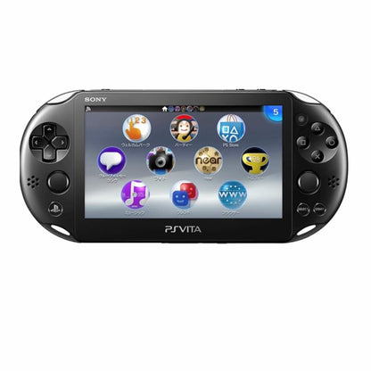 Sony PSVita 2000 Slim black handheld console with box — BLUELIGHT