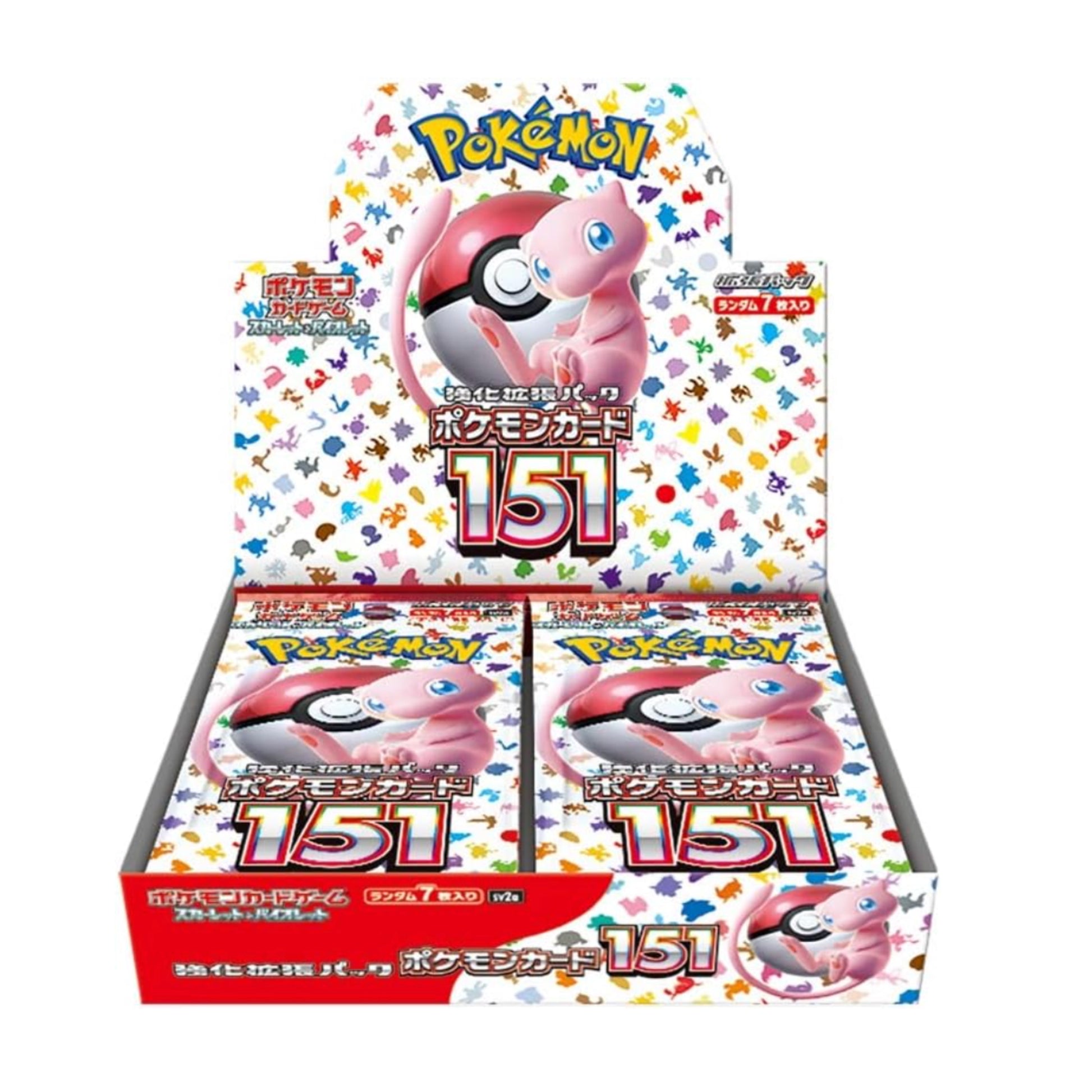 Pokemon Scarlet Violet 151 Japanese booster box sealed — BLUELIGHT