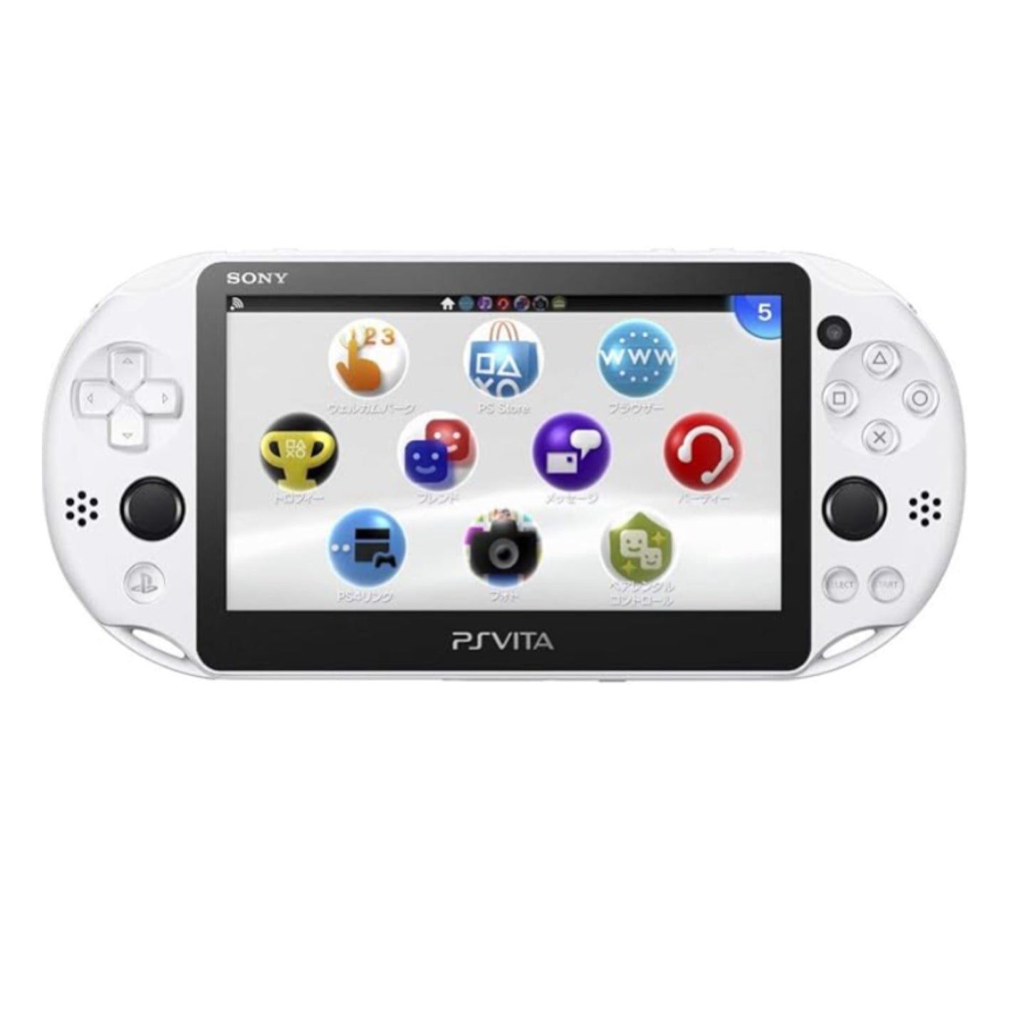 Sony PSVita 2000 Slim Glacier White handheld console with box — BLUELIGHT