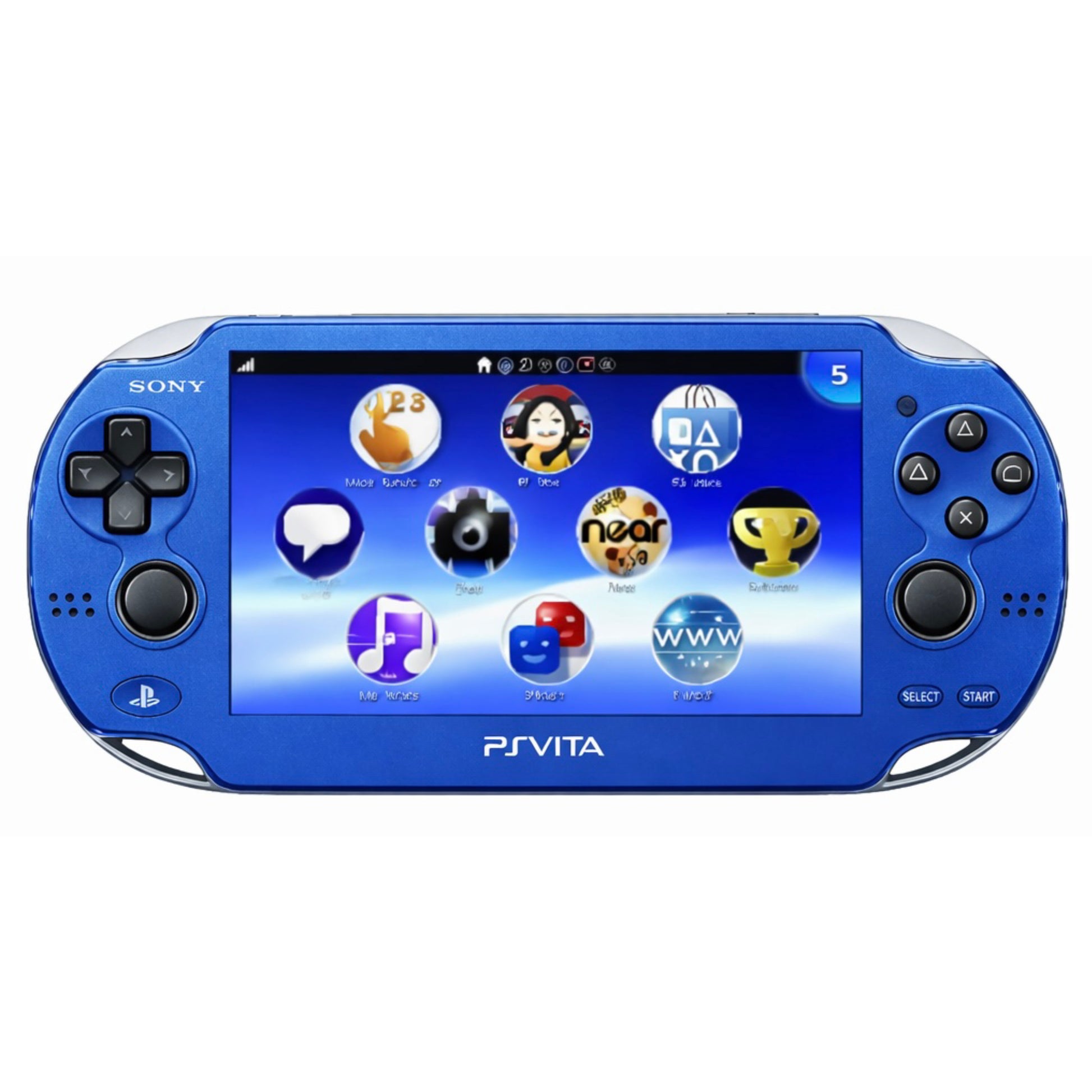 Sony PSVita 1000 OLED handheld refurbished unit blue — BLUELIGHT